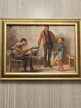 Thomas Eakins "The Dancing Lesson" Art Reproduction Print
